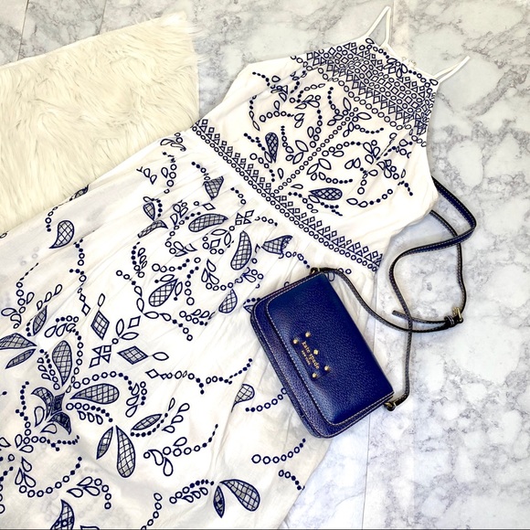 P A R K E R : “Alana” Eyelet Midi Cotton Dress - Picture 2 of 8